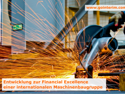 Entwicklung zur Financial Excellence einer internationalen Maschinenbaugruppe
